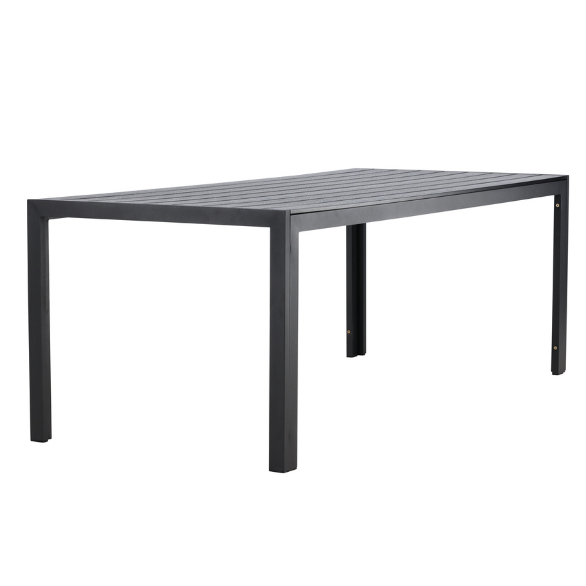 VD MIKA 205X90 Black classic Dining table
